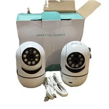Eseecloud HD Camera 2-Pack Indoor Wi-Fi IP Surveillance Cameras HD White