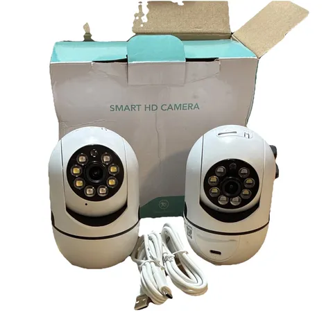 Eseecloud HD Camera 2-Pack Indoor Wi-Fi IP Surveillance Cameras HD White