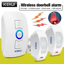 Wireless Motion Infrared Driveway Alarm Sensor Garage Alert Secure System Patrol