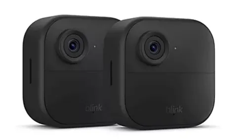 2 Blink Outdoor 4 th Gen Newest Model Wireless Security Cameras HD 2Way Audio