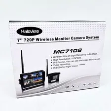 Haloview  7 Inch 720P Wireless RV Backup Monitor Camera System MC7108