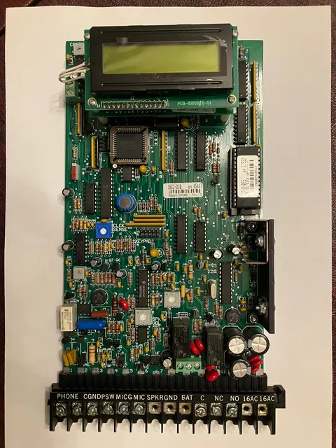 DOORKING 1862-010 Intercom System Main Board with LCD display included