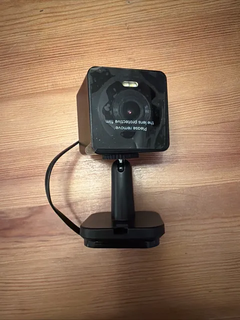 WYZE CAM BLACK WIFI WIRELESS 1080P SECURITY CAMERA WYZECGB
