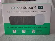 Blink Outdoor 4 Sync Module XR HD Smart Security Wireless - 4 Camera System