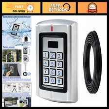 Waterproof 12-24V Metal Wired Keypad Access Controller for Gate & Garage Securit