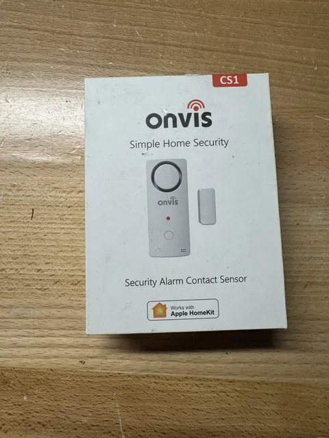 Onvis CS1 Security Alarm Contact Sensor. Works with Apple HomeKit
