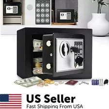 Digital Electronic Safe Box Keypad Lock Security Home Office Cash Jewelry New