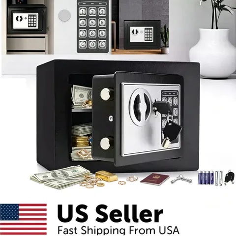 Digital Electronic Safe Box Keypad Lock Security Home Office Cash Jewelry New