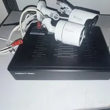Night Owl w/ 2 wired Cameras , 1 is the Swann 4K Ultra HD  w/ Night Vision