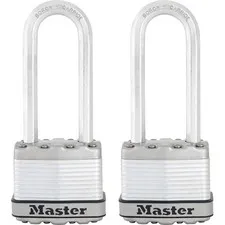 Master Lock M1XTLJCCSEN Magnum Laminated Stainless Steel Padlock 1-3/4 in.