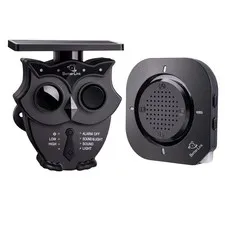 Solar Wireless Driveway Alarm System 1/2 Mile Range IP65 Weatherproof - 120dB