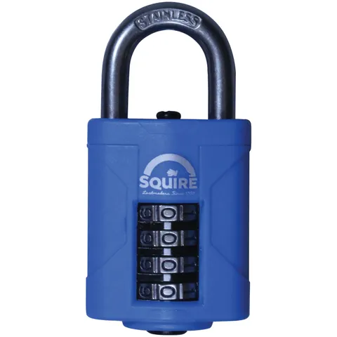 Squire CP40S Heavy-Duty Anti-Rust Marine Combi Lock 38mm