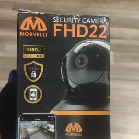 Morvelli FHD22 1080p Indoor IP Camera Wi-Fi/Ethernet PTZ Night Vision Audio