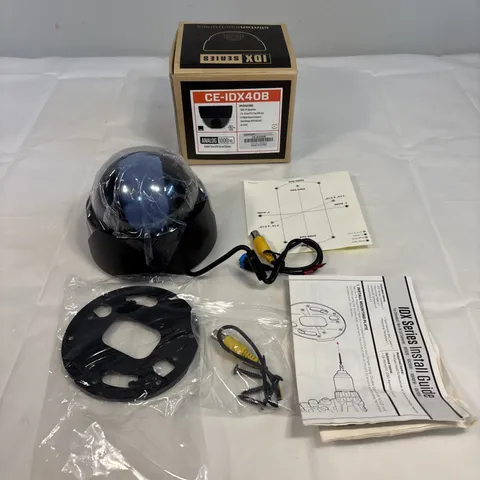 Clinton Electronics CE-IDX40B Indoor True DN Dome Camera Black Analog 1000tvl