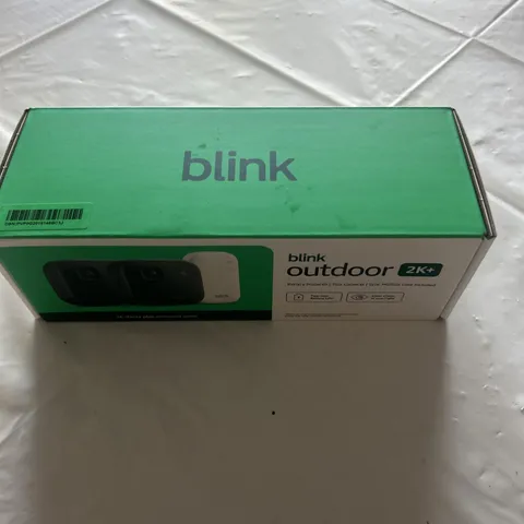 Blink Outdoor 2K+ Wireless Security Camera 2K 2-Pack w/Sync B0F95MMMJF NEW**