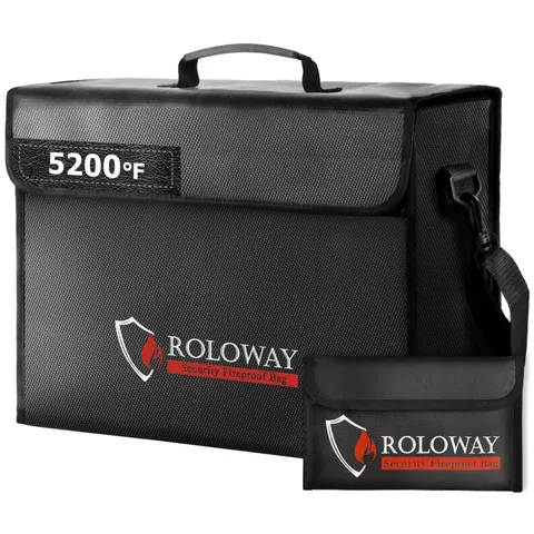 10-Layer Fire Protection Bag 5200 F Heat Insulation