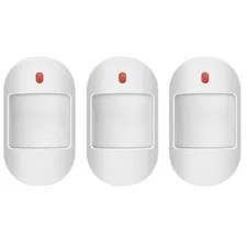 3pcs Enhanced  PIR Motion Sensor Alarm Detector 433MHz  Infrared Detector L1X7