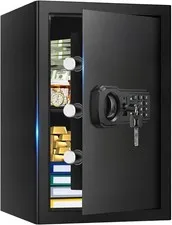 3.4 Cub Large Fireproof Safe for Home, Security Home Safes Water and Fireproo...