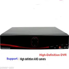 4Channel  High-Definition DVR support 720P Analog HD-AHD Camera System