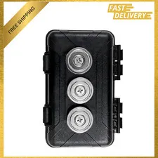 Magnetic Key Holder Under Car Waterproof Spare Car Key Box with Strong Magnets