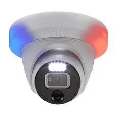 Swann Add-On NVR Flashing Light Dome Security Camera Sensor Spotlight 4K Ultra