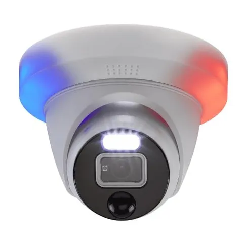 Swann Add-On NVR Flashing Light Dome Security Camera Sensor Spotlight 4K Ultra