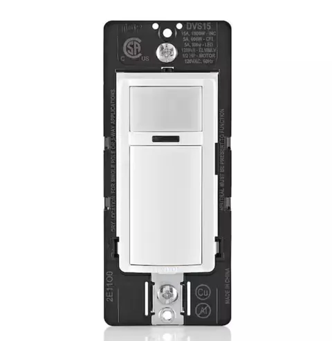 Decora 15A In Wall Multi Location Motion Sensor Vacancy Manual On Single Pole