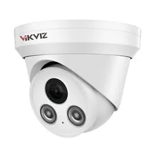 4MP PoE IP Outdoor with Human/Vehicle Motion Detection and Built-in Mic, 118°...