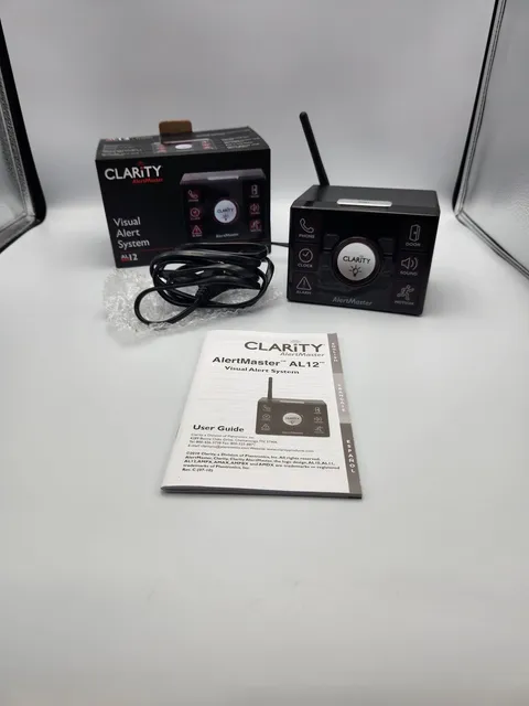 CLARITY AlertMaster AL12 Visual Alert System Hub for Home Security - R4