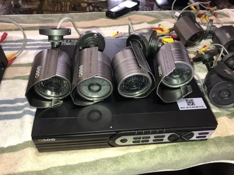 q-see 16 channel dvr With 4 Cameras