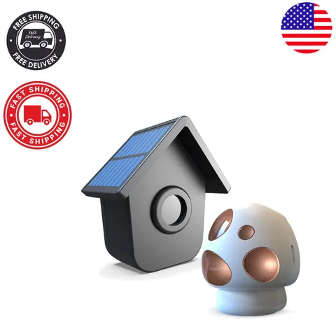 Solar Driveway Alarm with 1/2 Mile Range - Wireless Motion Detection System