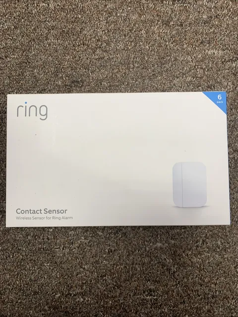 Ring - Alarm Contact Sensor (2nd Gen) (6-Pack) - White 4SD6SZ-0EN0 NEW Sealed