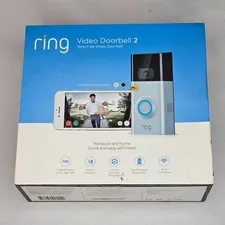 Ring Video Doorbell 2 Smart Home Security Camera - WiFi HD Motion Detection #120