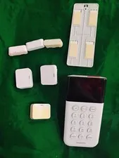 SimpliSafe Wireless Home Alarm Keypad SSKP3 with 3 Entry/Door Sensors