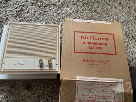 Vintage NuTone N2572-B Intercom Speaker New In Box