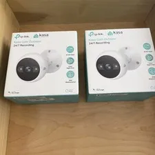 	Kasa 4MP 2K Security Camera Outdoor Wired IP65 Starlight Sensor & 98 Ft Night	