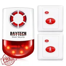 Daytech Siren+2 Buttons Panic Alarm