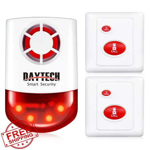 Daytech Siren+2 Buttons Panic Alarm