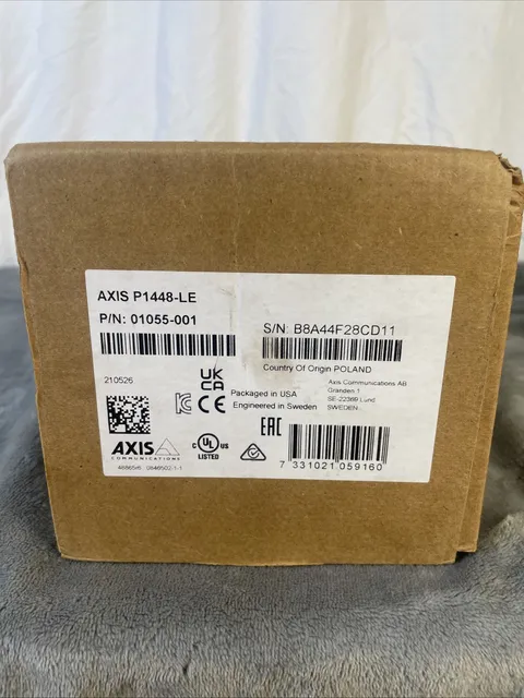 AXIS P1448-LE 4K 8MP Outdoor Bullet Network Camera 01055-001