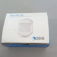 2GIG 2GIG-PIR1-345 Wireless PIR Motion Sensor Indoor White Infrared