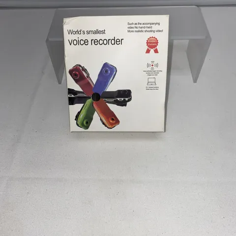 Worlds Smallest Voice Mini Recorder/Camera DV NIB