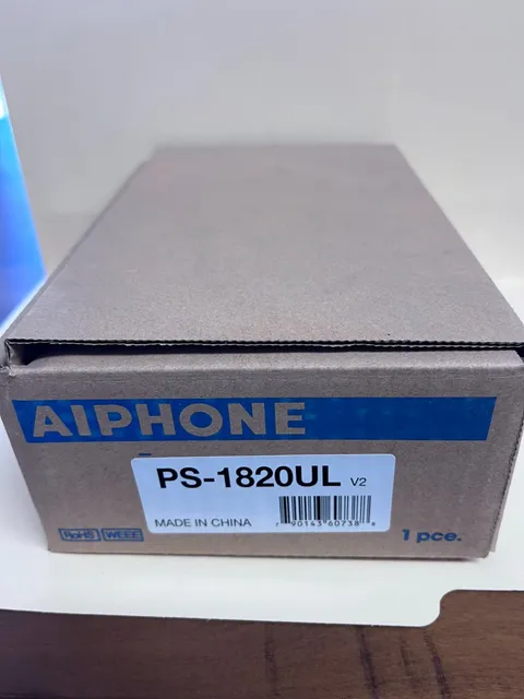 New AiPhone PS-1820UL 18V 2.0 A Power Supply
