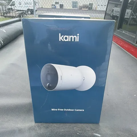 Kami Wire-Free Outdoor Wi‑Fi IP Camera 1080p White, Weatherproof, Battery