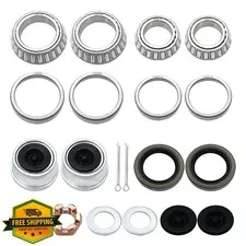 3500lb Trailer Bearing Kit L68149 L44649 Seal 2 Sets