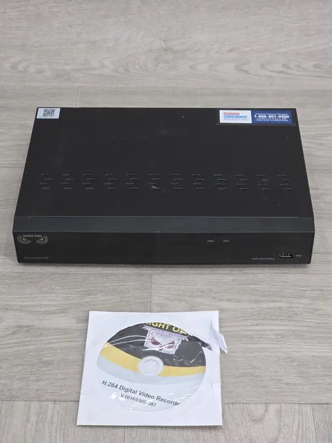 Night Owl 8 Channel H.264 HD DVR 1TB DVR-HDA10PB-81-RS Tested for Power 