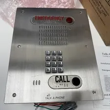 Talk-A-Phone ETP-400K Intercom Call Assistance Access Door Emergency