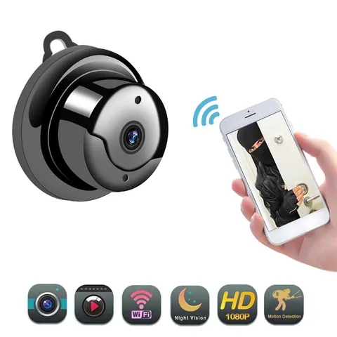 plug and play WiFi CCTV Indoor/Outdoor HD MINI IP Camera CAM Home Security IR