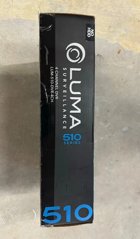 Luma LUM-500-DVR-4CH 0TB 4 Channel Digital Video Recorder