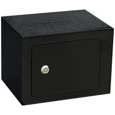 Safe Small Safe Money Cash Safe Keys Safe 6.7"D x 9.05"W x 6.7"H 0.24 CuFt Mi...