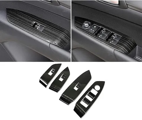 Car Accessories Fit for Mazda CX-5 CX5 2017-2021 2022 2023 2024 Brushed Black